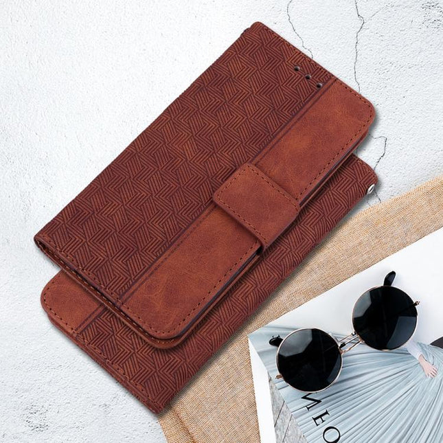 Geometric Embossed Leather Phone Case, For Infinix Hot 50 Pro+ 4G, For Infinix Hot 50 4G, For Infinix Hot 50 5G, For Infinix Zero 40 4G / 5G