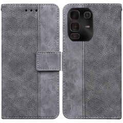 Geometric Embossed Leather Phone Case
