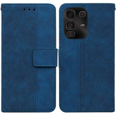 Geometric Embossed Leather Phone Case