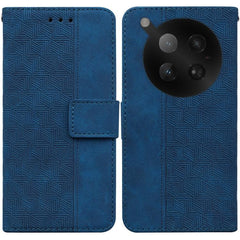 Geometric Embossed Leather Phone Case
