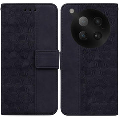Geometric Embossed Leather Phone Case