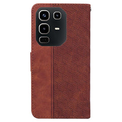 Geometric Embossed Leather Phone Case
