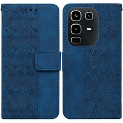 Geometric Embossed Leather Phone Case