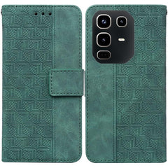 Geometric Embossed Leather Phone Case