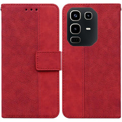 Geometric Embossed Leather Phone Case
