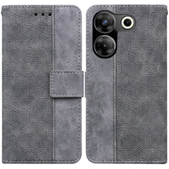 Geometric Embossed Leather Phone Case