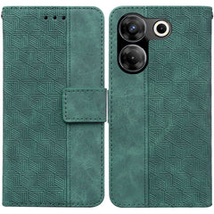 Geometric Embossed Leather Phone Case, For Tecno Camon 20 Pro 5G, For Tecno Pova 5, For Tecno Spark 10 5G, For Tecno Spark 10 Pro, For Tecno Spark 10 / Spark 10C