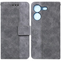 Geometric Embossed Leather Phone Case, For Tecno Camon 20 Pro 5G, For Tecno Pova 5, For Tecno Spark 10 5G, For Tecno Spark 10 Pro, For Tecno Spark 10 / Spark 10C