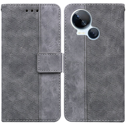 Geometric Embossed Leather Phone Case, For Tecno Camon 20 Pro 5G, For Tecno Pova 5, For Tecno Spark 10 5G, For Tecno Spark 10 Pro