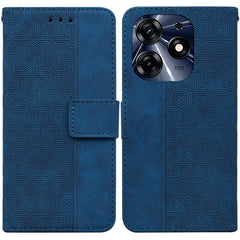 Geometric Embossed Leather Phone Case, For Tecno Camon 20 Pro 5G, For Tecno Pova 5, For Tecno Spark 10 5G, For Tecno Spark 10 Pro, For Tecno Spark 10 / Spark 10C