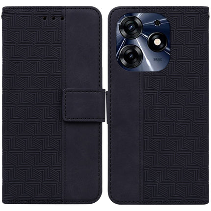 Geometric Embossed Leather Phone Case, For Tecno Camon 20 Pro 5G, For Tecno Pova 5, For Tecno Spark 10 5G, For Tecno Spark 10 Pro