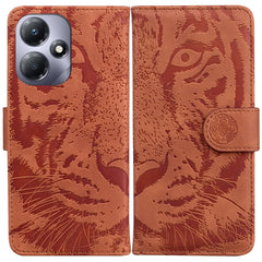 Tiger Embossing Pattern Flip Leather Phone Case