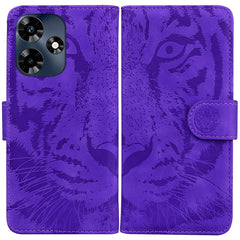 Tiger Embossing Pattern Flip Leather Phone Case