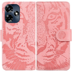 Tiger Embossing Pattern Flip Leather Phone Case