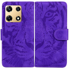 Tiger Embossing Pattern Flip Leather Phone Case