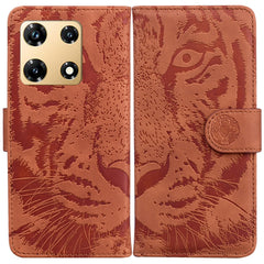 Tiger Embossing Pattern Flip Leather Phone Case