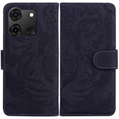 Tiger Embossing Pattern Flip Leather Phone Case, For Infinix Note 40 Pro 4G / 5G, For Infinix Note 40 Pro+, For Infinix Note 40 4G, For Infinix Hot 40 / 40 Pro, For Infinix Smart 7 India/7 Plus