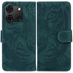 Tiger Embossing Pattern Flip Leather Phone Case, For Infinix Note 40 Pro 4G / 5G, For Infinix Note 40 Pro+, For Infinix Note 40 4G, For Infinix Hot 40 / 40 Pro, For Infinix Smart 7 India/7 Plus