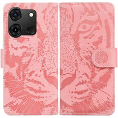 Tiger Embossing Pattern Flip Leather Phone Case