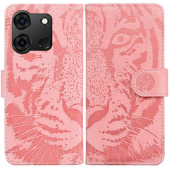 Tiger Embossing Pattern Flip Leather Phone Case, For Infinix Note 40 Pro 4G / 5G, For Infinix Note 40 Pro+, For Infinix Note 40 4G, For Infinix Hot 40 / 40 Pro, For Infinix Smart 7 India/7 Plus