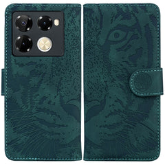 Tiger Embossing Pattern Flip Leather Phone Case, For Infinix Note 40 Pro 4G / 5G, For Infinix Note 40 Pro+, For Infinix Note 40 4G, For Infinix Hot 40 / 40 Pro, For Infinix Smart 7 India/7 Plus