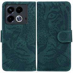 Tiger Embossing Pattern Flip Leather Phone Case, For Infinix Note 40 Pro 4G / 5G, For Infinix Note 40 Pro+, For Infinix Note 40 4G, For Infinix Hot 40 / 40 Pro, For Infinix Smart 7 India/7 Plus