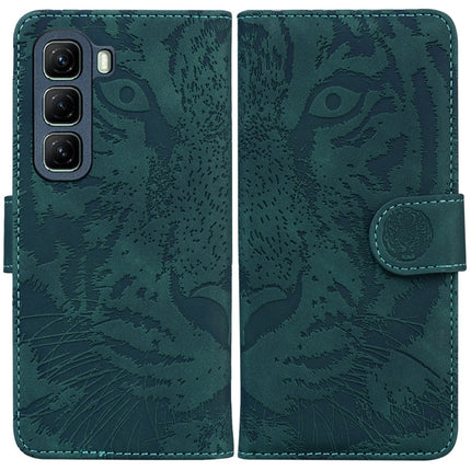 Tiger Embossing Pattern Flip Leather Phone Case, For Infinix Hot 50 Pro+ 4G, For Infinix Hot 50 4G, For Infinix Hot 50 5G, For Infinix Zero 40 4G / 5G