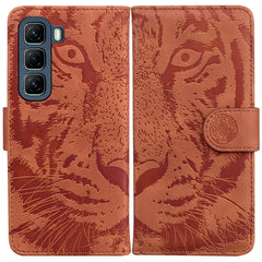 Tiger Embossing Pattern Flip Leather Phone Case