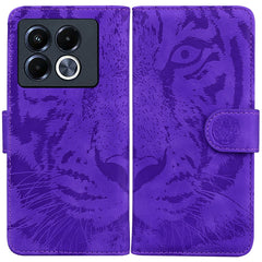 Tiger Embossing Pattern Flip Leather Phone Case, For Infinix Hot 50i / Smart 9, For Infinix Hot 50 4G, For Infinix Hot 50 5G, For Infinix Note 40 5G, For Infinix GT 20 Pro