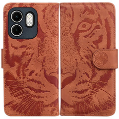 Tiger Embossing Pattern Flip Leather Phone Case, For Infinix Hot 50i / Smart 9, For Infinix Hot 50 4G, For Infinix Hot 50 5G, For Infinix Note 40 5G, For Infinix GT 20 Pro