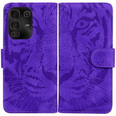 Tiger Embossing Pattern Flip Leather Phone Case
