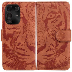 Tiger Embossing Pattern Flip Leather Phone Case