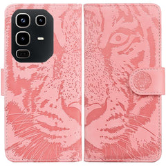 Tiger Embossing Pattern Flip Leather Phone Case
