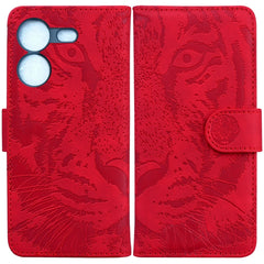 Tiger Embossing Pattern Flip Leather Phone Case, For Tecno Camon 20 Pro 5G, For Tecno Pova 5, For Tecno Spark 10 5G, For Tecno Spark 10 Pro, For Tecno Spark 10 / Spark 10C