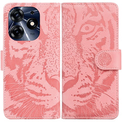 Tiger Embossing Pattern Flip Leather Phone Case, For Tecno Camon 20 Pro 5G, For Tecno Pova 5, For Tecno Spark 10 5G, For Tecno Spark 10 Pro, For Tecno Spark 10 / Spark 10C