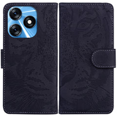 Tiger Embossing Pattern Flip Leather Phone Case, For Tecno Camon 20 Pro 5G, For Tecno Pova 5, For Tecno Spark 10 5G, For Tecno Spark 10 Pro, For Tecno Spark 10 / Spark 10C