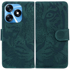 Tiger Embossing Pattern Flip Leather Phone Case, For Tecno Camon 20 Pro 5G, For Tecno Pova 5, For Tecno Spark 10 5G, For Tecno Spark 10 Pro, For Tecno Spark 10 / Spark 10C