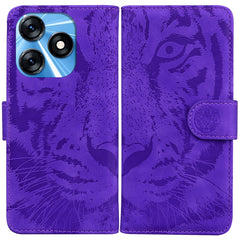 Tiger Embossing Pattern Flip Leather Phone Case, For Tecno Camon 20 Pro 5G, For Tecno Pova 5, For Tecno Spark 10 5G, For Tecno Spark 10 Pro, For Tecno Spark 10 / Spark 10C