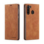 For Samsung Galaxy A21 / Brown