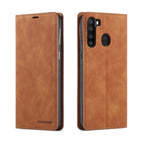 For Samsung Galaxy A21 / Brown