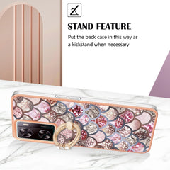 Electroplating IMD TPU Phone Case with Ring, For OnePlus Nord N300