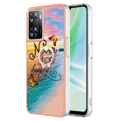 Electroplating IMD TPU Phone Case with Ring, For OnePlus Nord N300