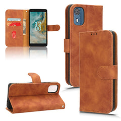 Skin Feel Magnetic Flip Leather Phone Case, For Nokia C02