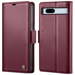 CaseMe 023 Butterfly Buckle Litchi Texture RFID Anti-theft Leather Phone Case