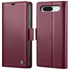 CaseMe 023 Butterfly Buckle Litchi Texture RFID Anti-theft Leather Phone Case