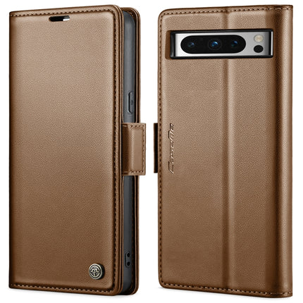 CaseMe 023 Butterfly Buckle Litchi Texture RFID Anti-theft Leather Phone Case, For Google Pixel 10 Pro XL / 9 Pro XL, For Google Pixel 10 / 10 Pro / 9, For Google Pixel 8a, For Google Pixel 8 Pro