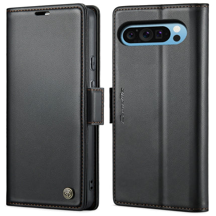 CaseMe 023 Butterfly Buckle Litchi Texture RFID Anti-theft Leather Phone Case, For Google Pixel 10 Pro XL / 9 Pro XL, For Google Pixel 10 / 10 Pro / 9, For Google Pixel 8a, For Google Pixel 8 Pro