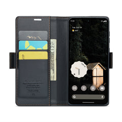 CaseMe 023 Butterfly Buckle Litchi Texture RFID Anti-theft Leather Phone Case