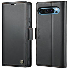 CaseMe 023 Butterfly Buckle Litchi Texture RFID Anti-theft Leather Phone Case