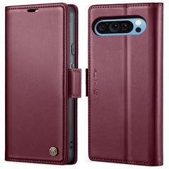 CaseMe 023 Butterfly Buckle Litchi Texture RFID Anti-theft Leather Phone Case